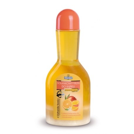Solankowy płyn do kąpieli pomar/mango 0,5l plastik