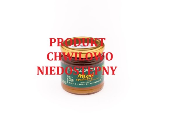 miód spadziowy z jodły EKO 250g