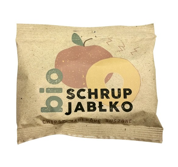 Chipsy jabłkowe suszone  bio