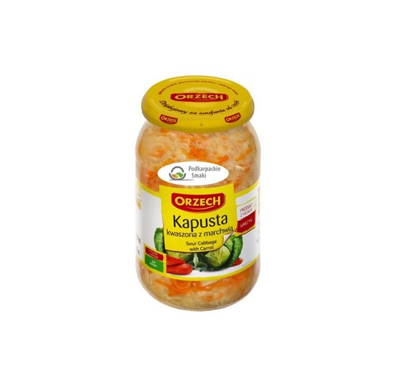 Kapusta kwaszona z marchewką 900g