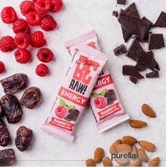 BeRAW Baton Energy Raspberry 40g