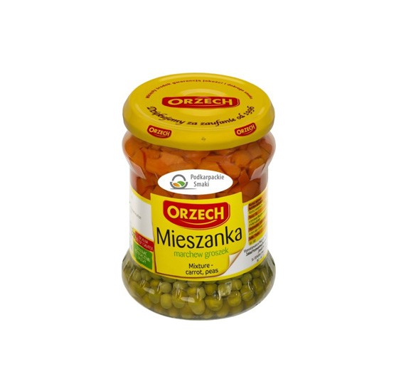 Mieszanka warzywna marchew/groszek 460g