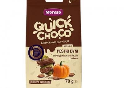 Pestki dyni w mlecznej czekoladzie