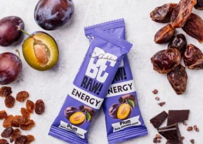 BeRaw baton Energy Plum Chocolate 40g