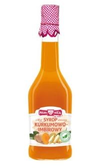 Syrop kurkumowo-imbirowy na bazie soków bezpośrednio tloczonych