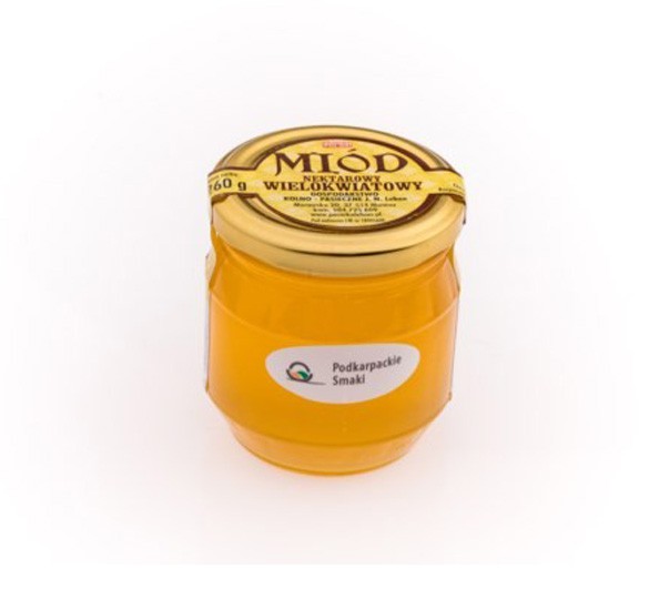 Miód wielokwiatowy -słoik 260 g
