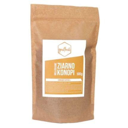 Ziarno konopii niełuskane