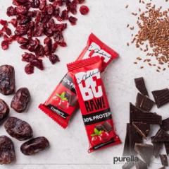 BeRAW Baton Protein 30% Cranberry 40g